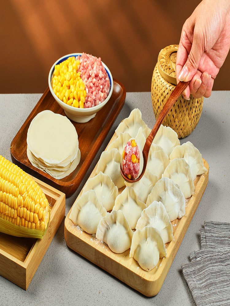 纯手工0.添加剂虾仁三鲜水饺450g*4袋