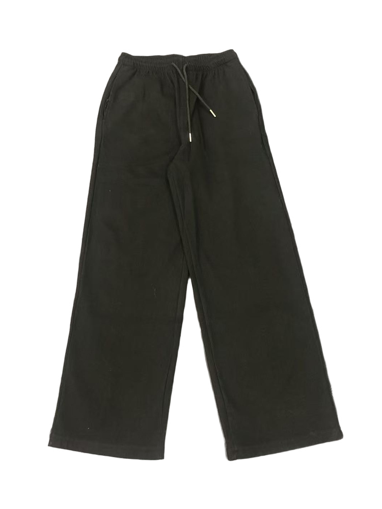 特价秒杀 秋冬加绒加长牛仔直筒裤·黑色