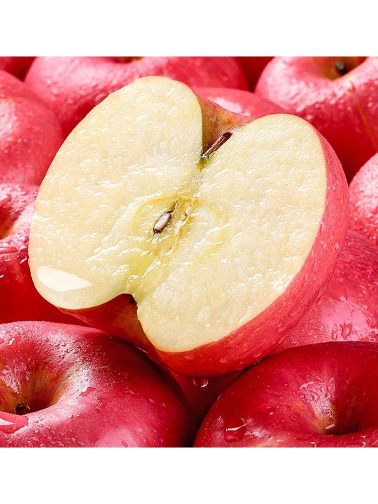 山西隰县有机无公害红富士苹果5斤装净重