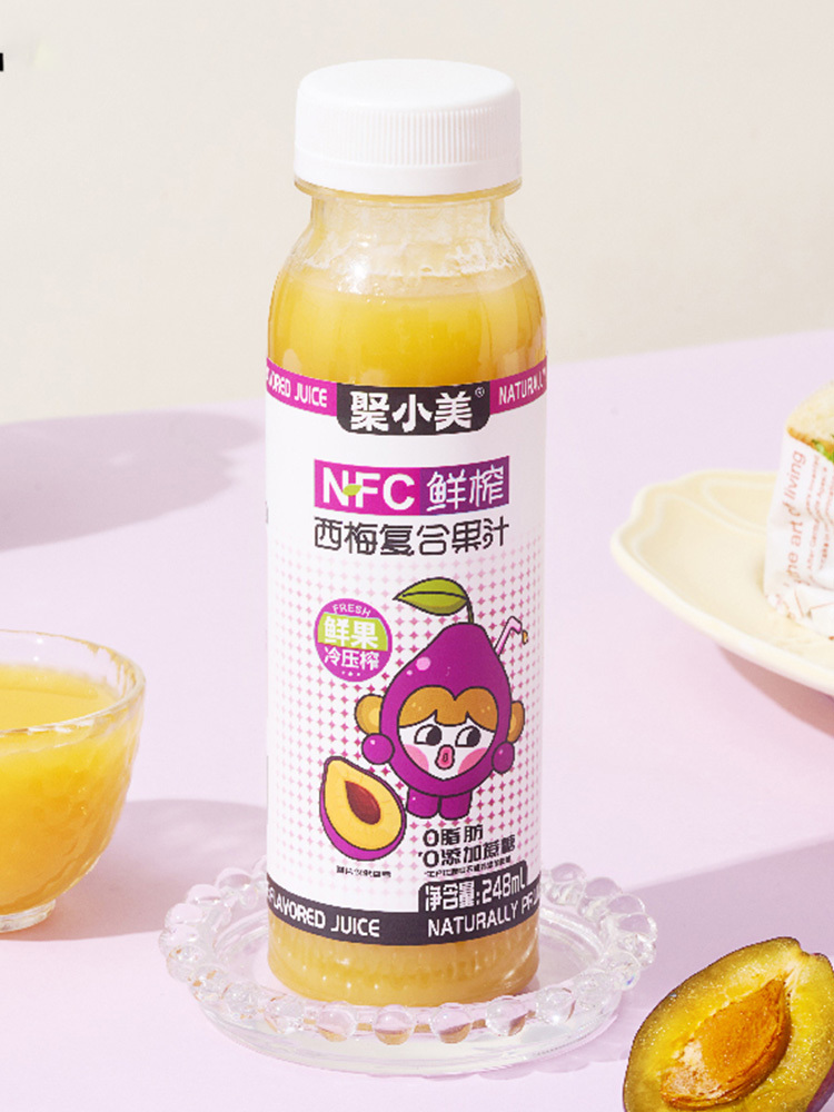 【有山有水】聚小美NFC西梅复合果汁248ml*8瓶