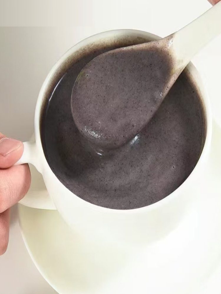 黑八珍 400g*3罐+玻璃杯勺 八宝粉 黑枸杞桑葚芝麻粉