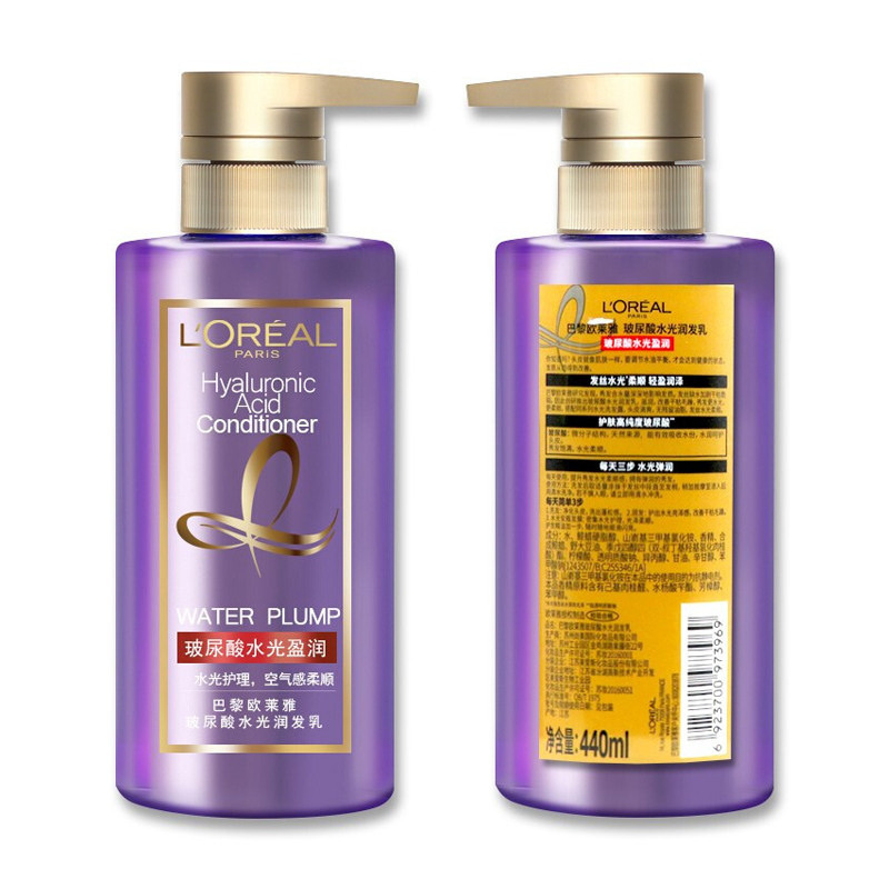欧莱雅玻尿酸水光润发乳440ml