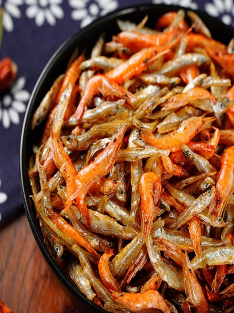 鱼虾干混合 250克 小鱼小虾下酒下饭菜无泥无沙不苦特色新鲜自制好吃烘干