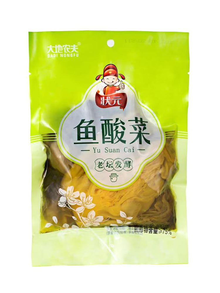 【老坛发酵】鱼酸菜400g*8袋（清脆爽口）