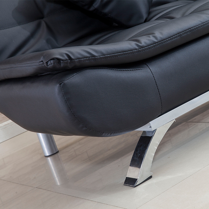 雅客集两用沙发可折叠布兰奇休闲沙发颜色可选·黑色FB-19091BL