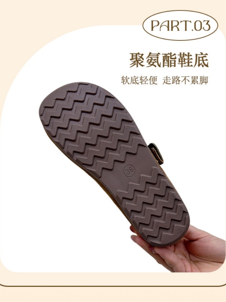 京昇女轻便柔美平底单鞋G57·卡其