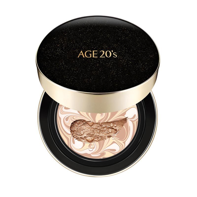 香港直邮 age20s 爱敬 黑金精华强力遮瑕粉底限量版套盒