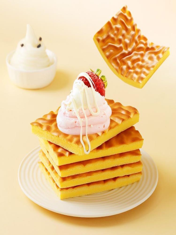 【全蛋黄和面不加水】虎皮蛋糕 32袋 整箱 面营养早餐 充饥代餐糕点