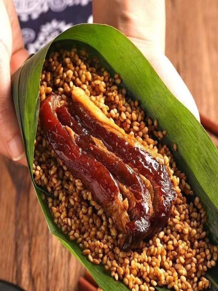 【混合口味】蛋黄大肉粽 260g*6个 鲜肉粽真空五花鲜肉早餐速食传统粽子
