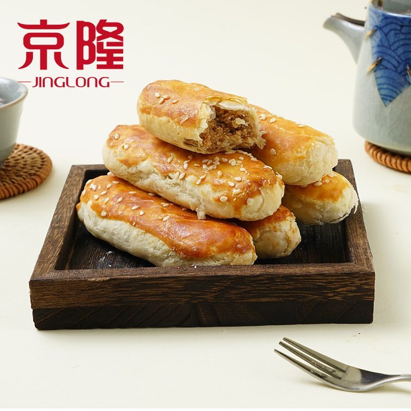 中华传统老北京 京隆 牛舌饼 2000g