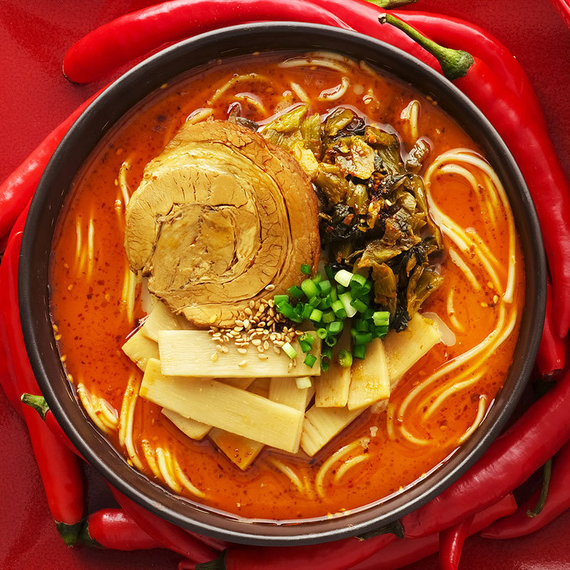 特制地狱辣味拉面232.4g/盒x3盒/箱