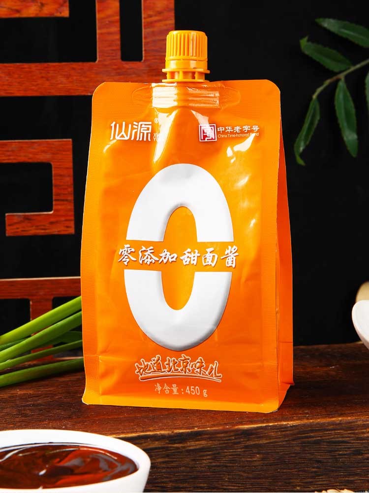【中华老 字号】老北京甜面酱450g*6袋（O添加）