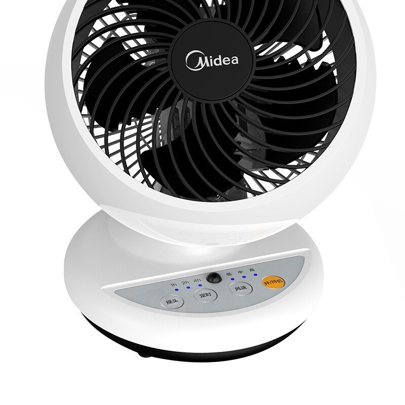 美的midea 电风扇gac18er 遥控涡轮对流扇空气循环扇