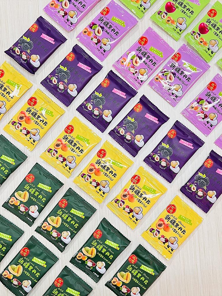 【到手4袋】新疆多口味果丹皮250g/袋*2袋（5种口味混装）