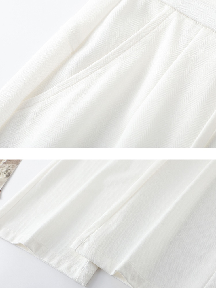 【大牌代工厂出品】和顺圣亚麻松紧腰筒喇裤26032·黑色