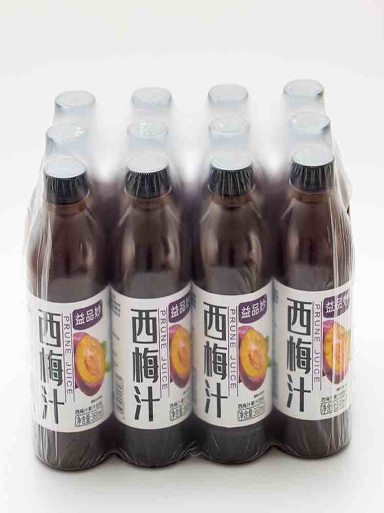 西梅汁 360ml*24瓶 减纤维果饮 大餐救星 西梅饮