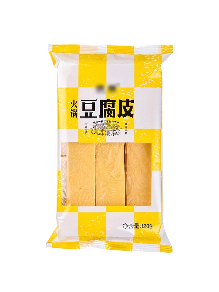 火锅豆皮油豆皮豆腐皮120g*8袋