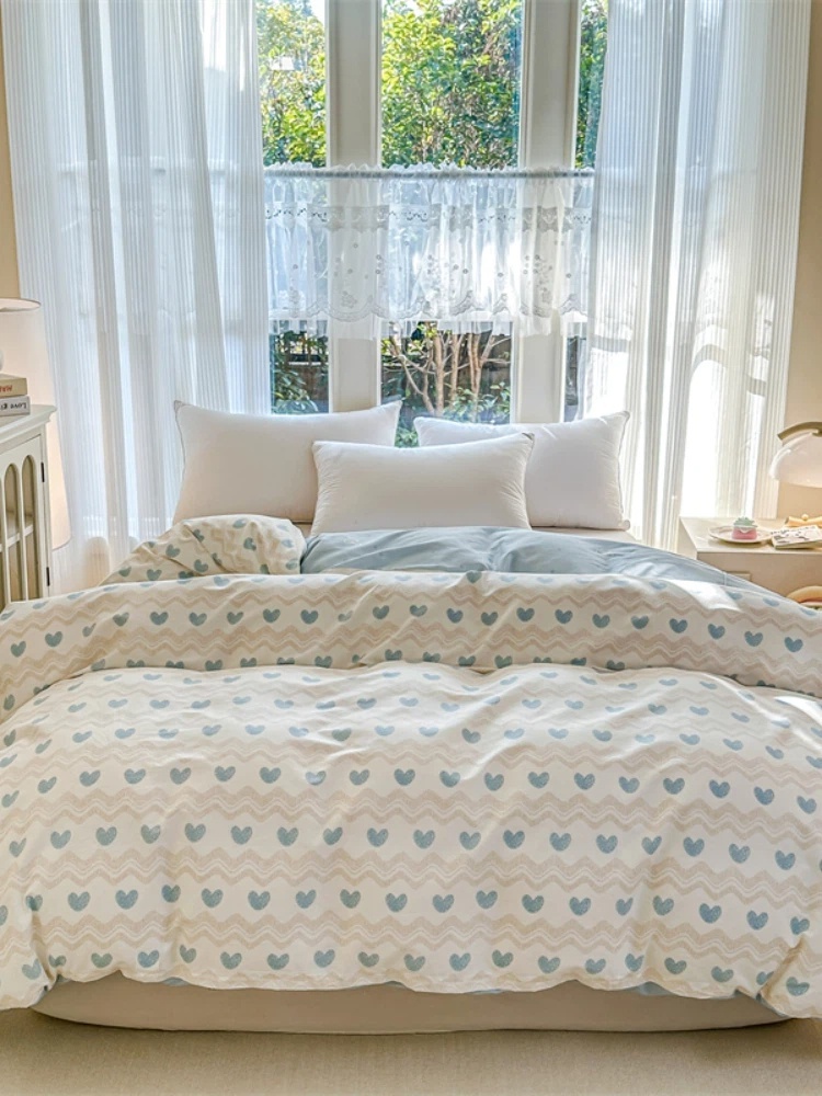 多宝雅2026新款A类新疆全棉12868单品印花被套系列·心动旋律