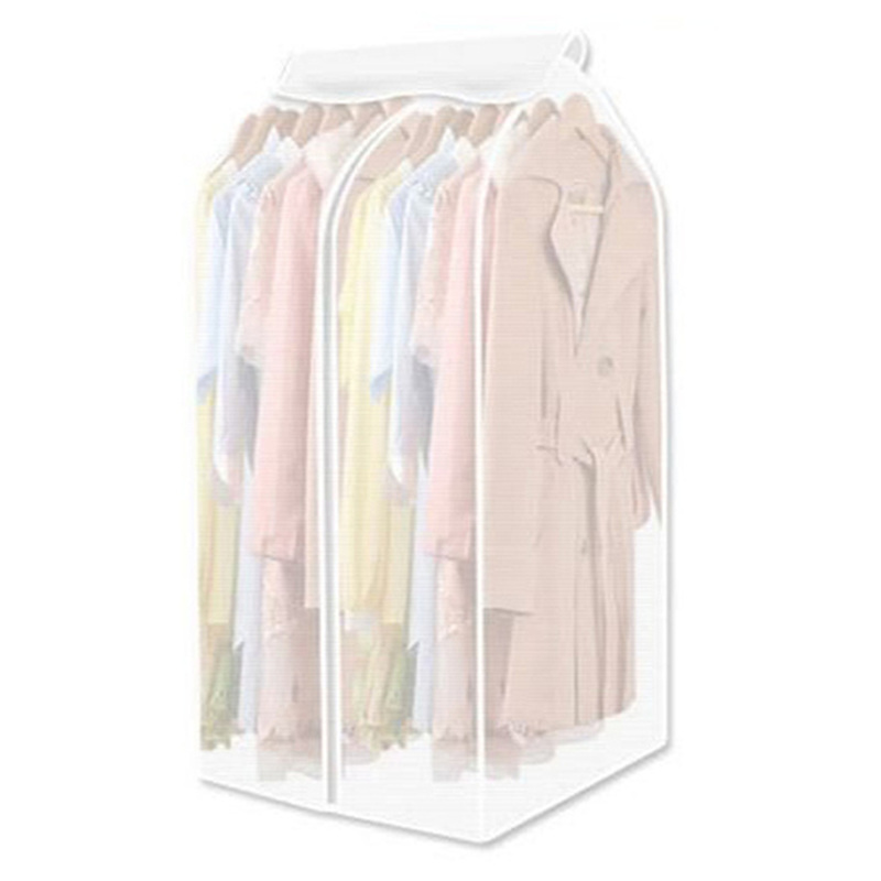 [JM]防尘防潮立体衣物收纳整理罩（大号-白色）3个装