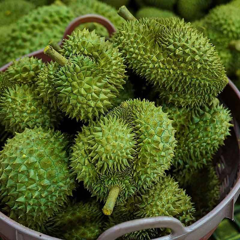 泰国进口精选青皮榴莲2-3斤 (包四房榴莲肉)