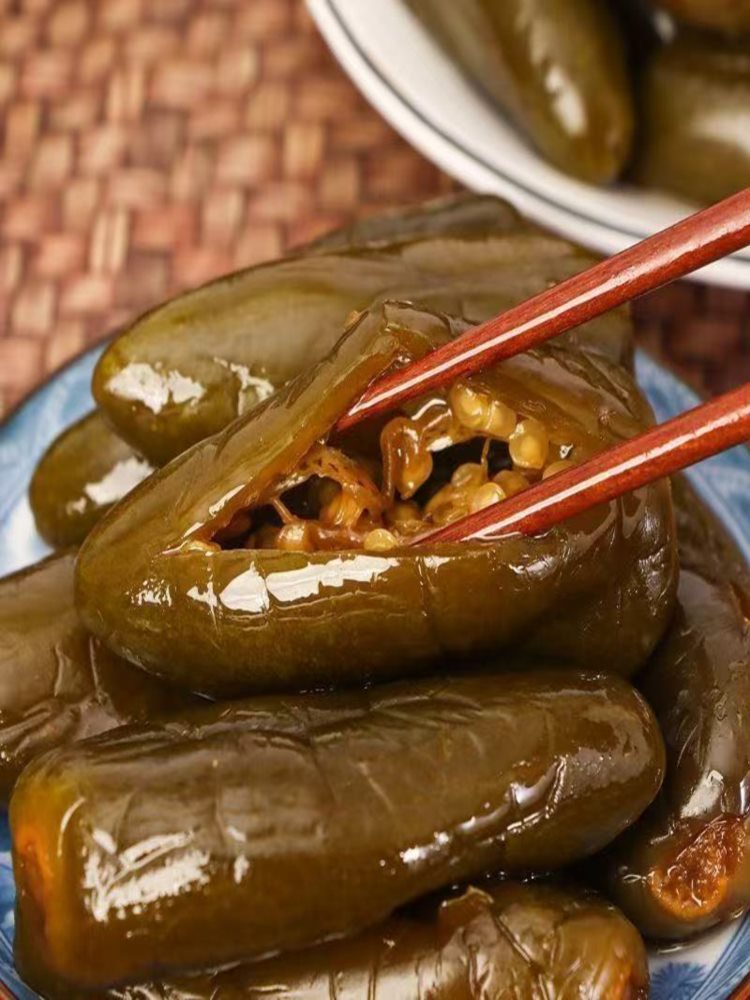 油焖港椒 500g*5袋 即食咸菜油泡辣椒腌辣椒开胃泡菜佐餐下饭菜D