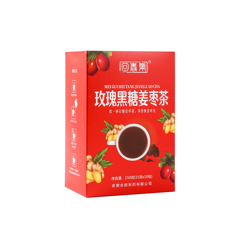 养颜玫瑰黑糖姜枣茶150g/3盒装