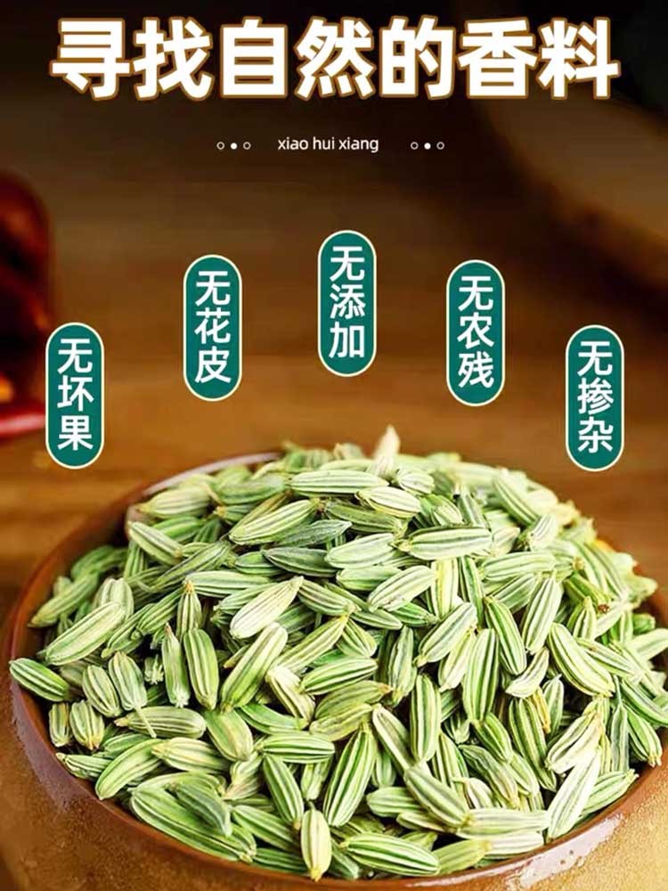 【初级农产品】甘肃小茴香500g*1袋(工厂直发）