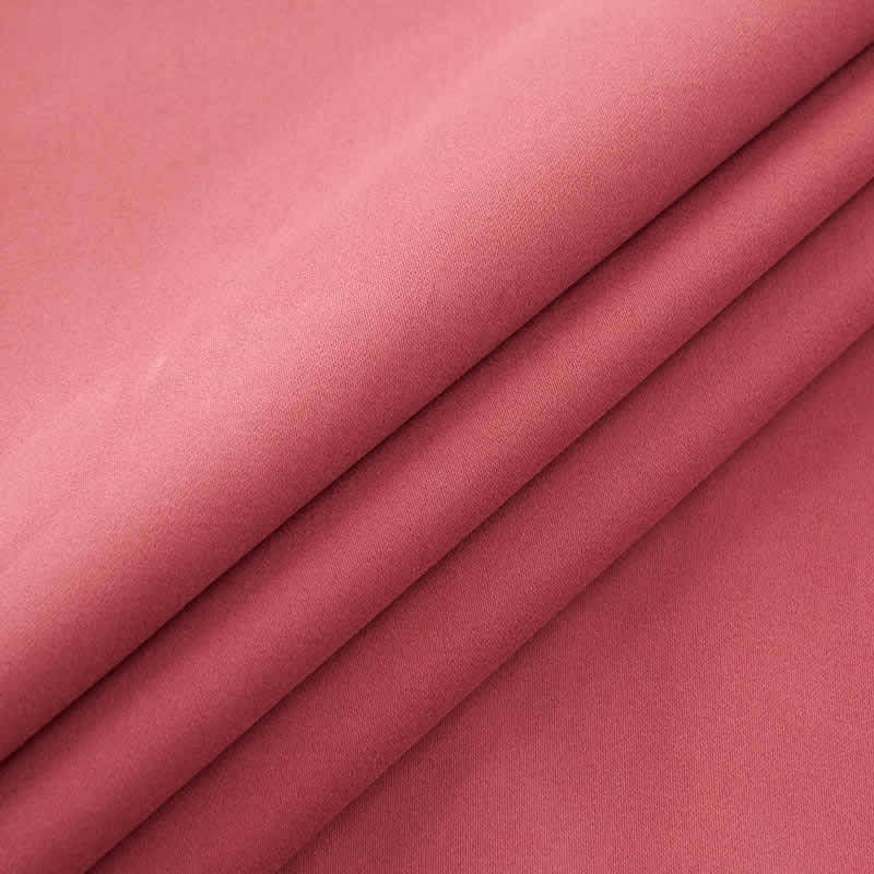 大朴350根精梳纯棉缎纹磨毛纯色四件套·绯红色