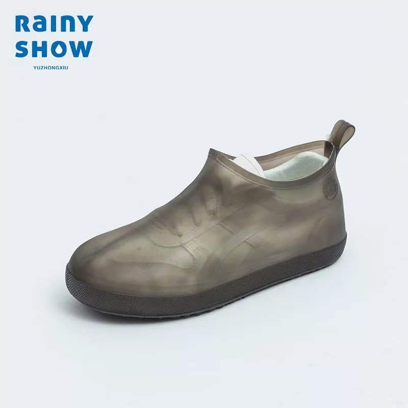 情侣环保高弹雨雪鞋套---解决雨雪天的湿鞋烦恼！   透明