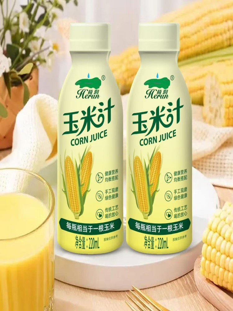 手工现磨220ml*20瓶玉米汁饮料礼盒装