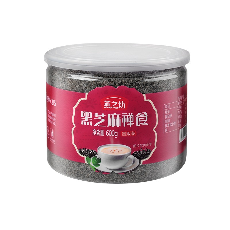 燕之坊黑芝麻禅食600g*4  