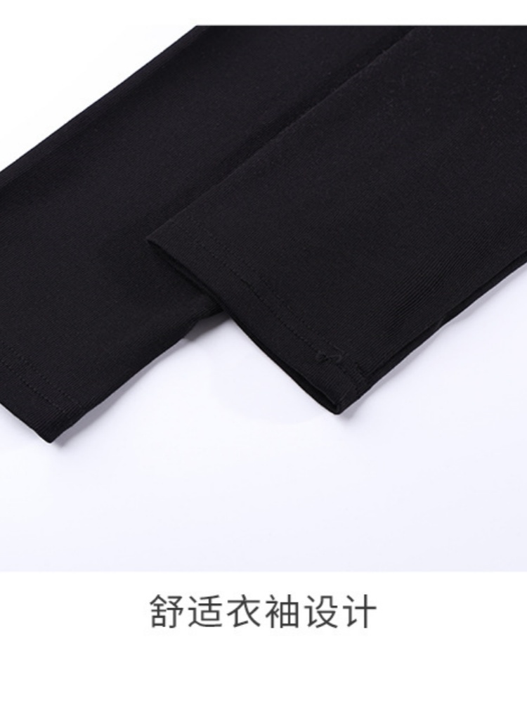 【92精梳棉】轩凌子镂空领边T恤XS82530123·酒红色