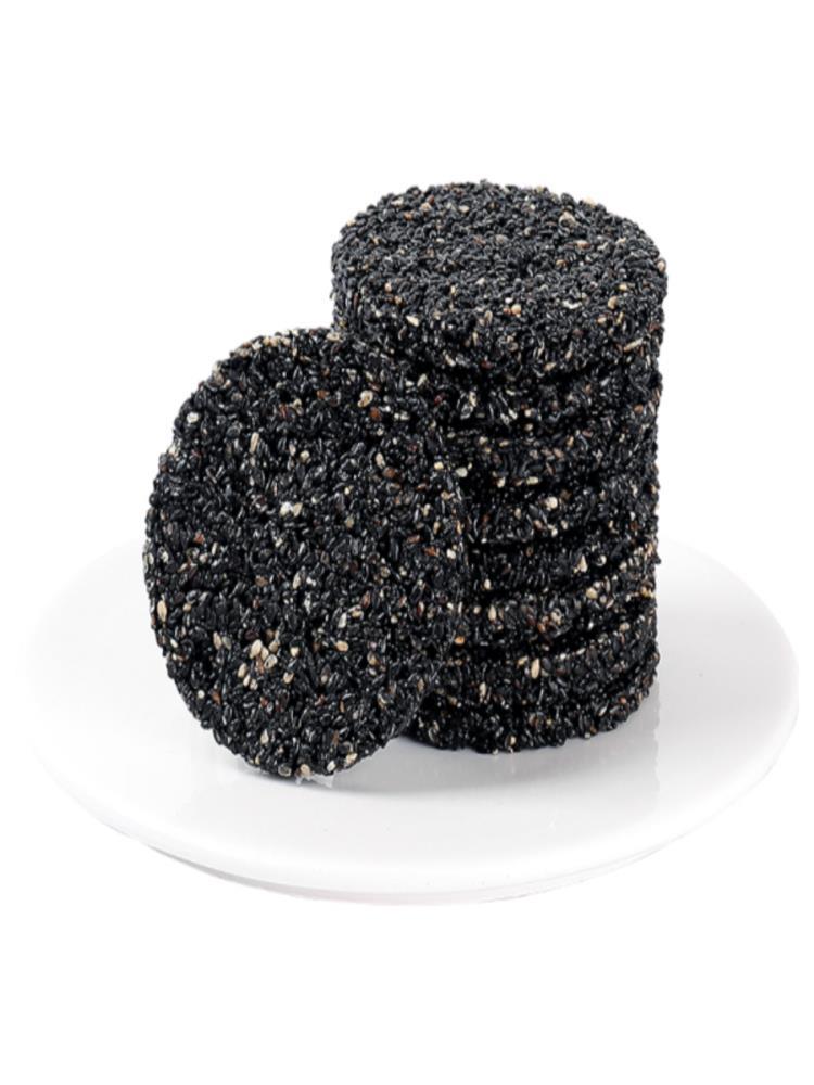 高钙黑芝麻饼 发2箱 共516g 约26袋 高钙蜂蜜代餐早餐独立包装糕点