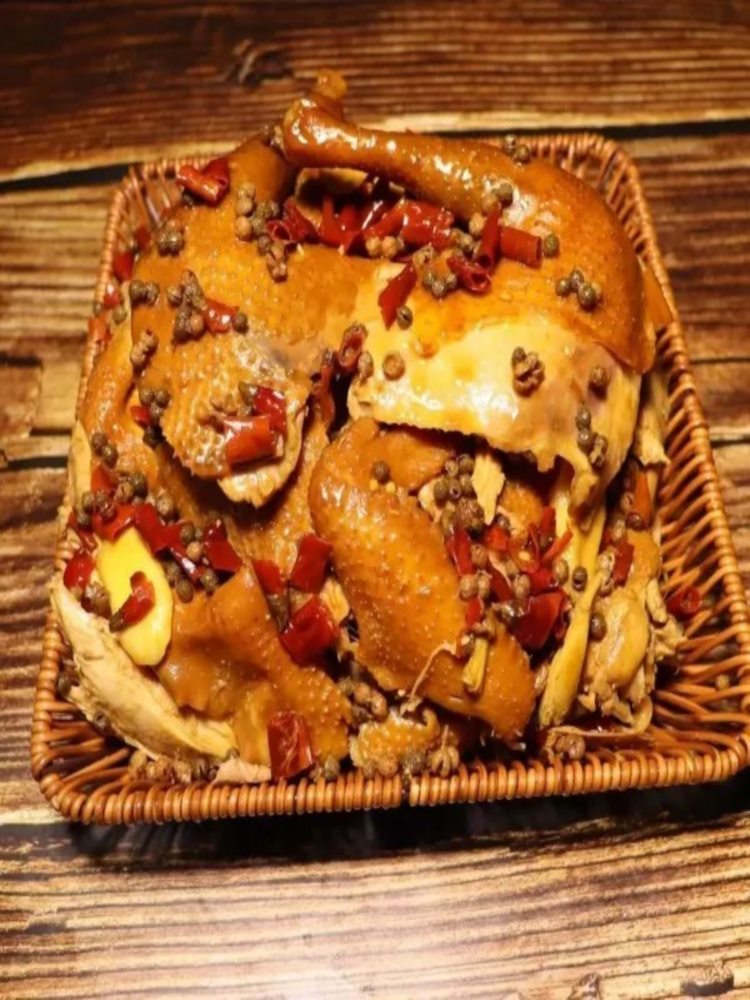 【整只鸡】手撕麻椒鸡 500g*2只 熟食麻椒鸡 麻辣烧鸡即食五香扒鸡