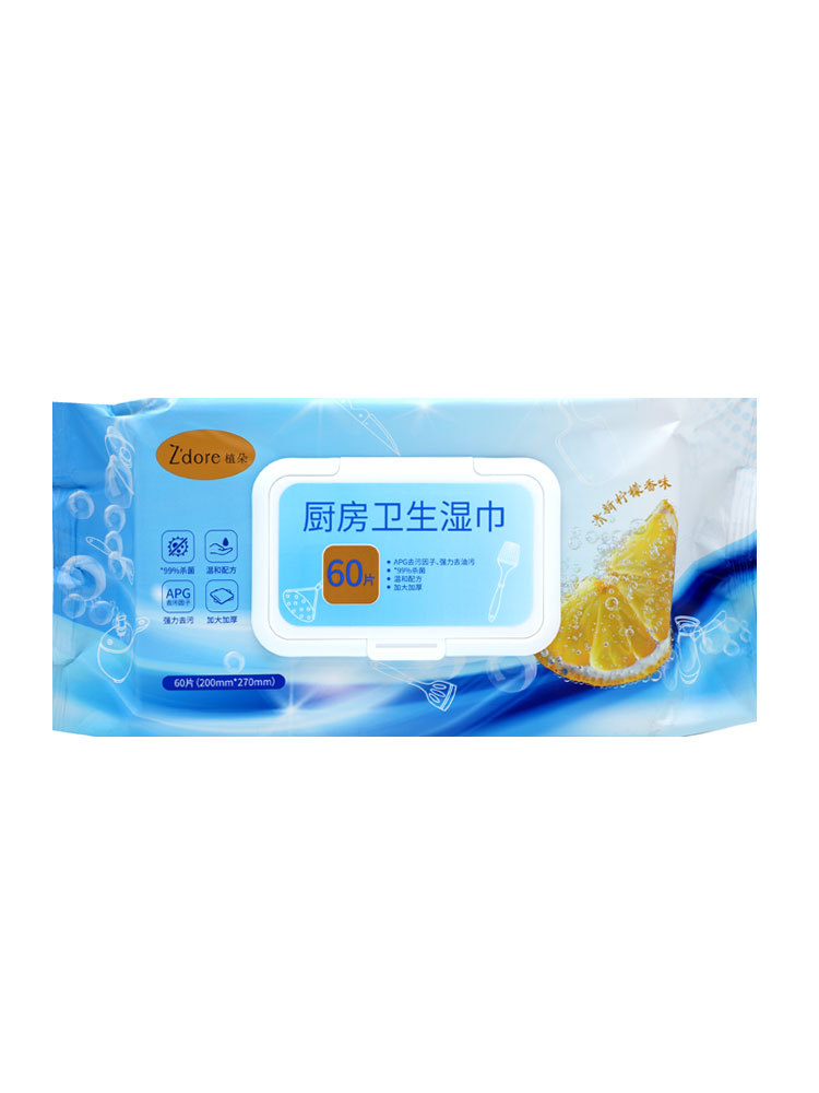 惠买自营Zdore植朵厨房湿巾60片/包*6包