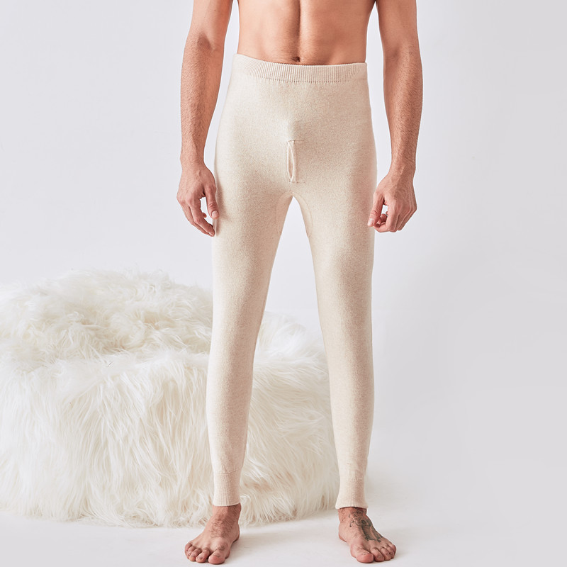 极限羊纯山羊绒情侣款保暖裤--两种薄厚可选！