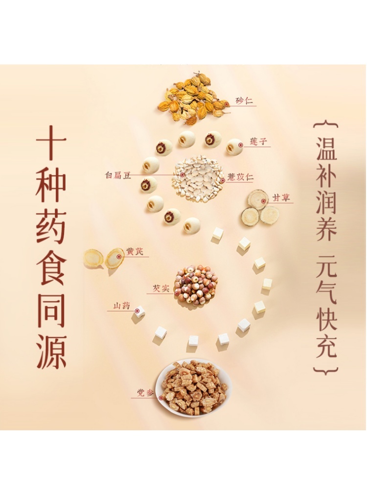 【燕之坊】五黑燕麦片320g*3盒+赠黄芪党参豆浆粉210g