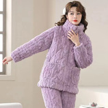 JDL-001香芋紫拉链提花款