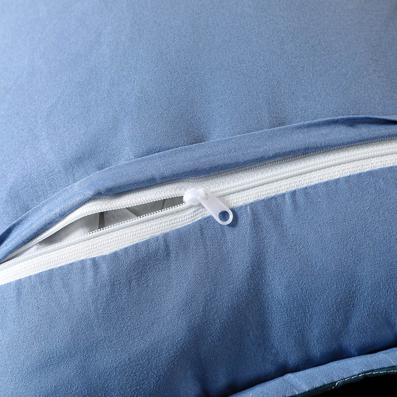 一梦新款荞麦枕芯乳胶枕凉席枕护颈枕35*55cm·宾利蓝