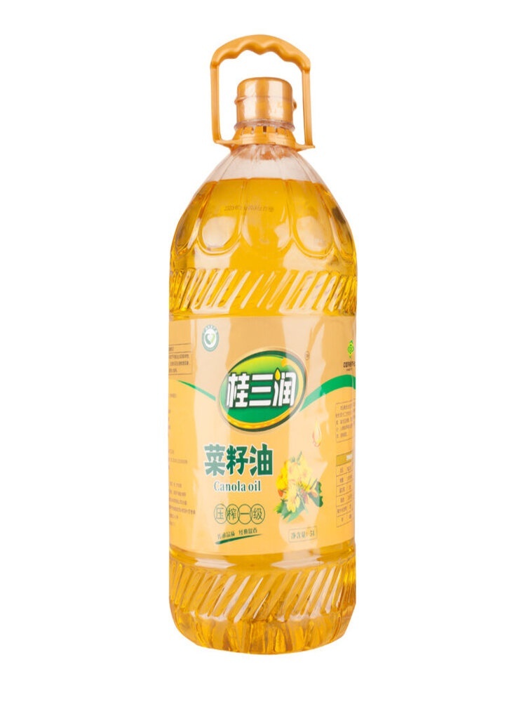 桂三润 菜籽油5L 中国供销合作社助农粮油