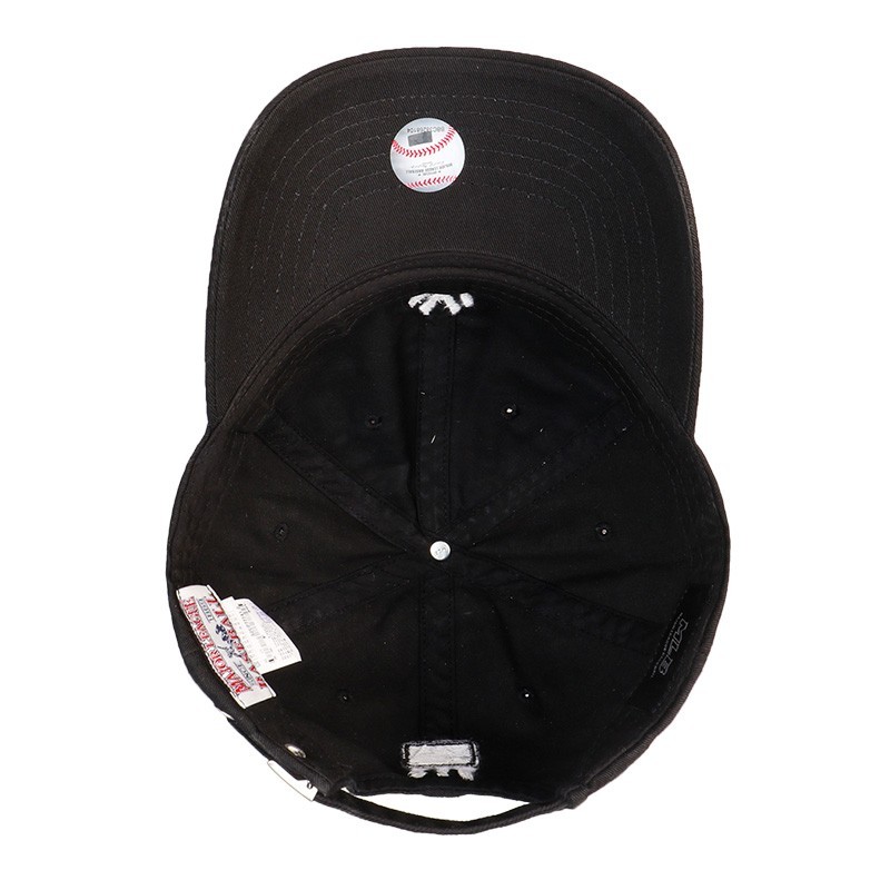 MLB男女帽子 棒球帽 正面NY/LA·黑色白标