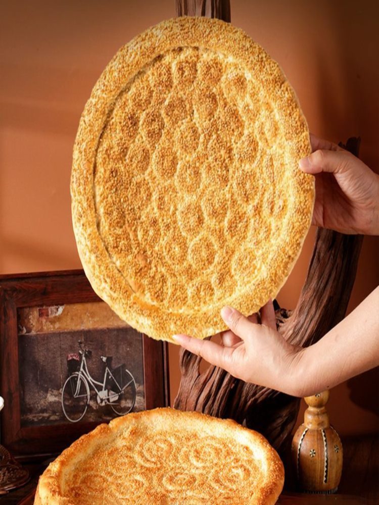 芝麻馕 300g*5袋 老式新疆馕饼传统正宗馕馕坑馕新疆特产