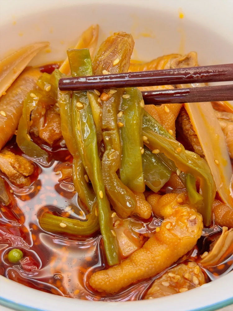椒麻大杂烩500g/桶*2桶（开袋即食）