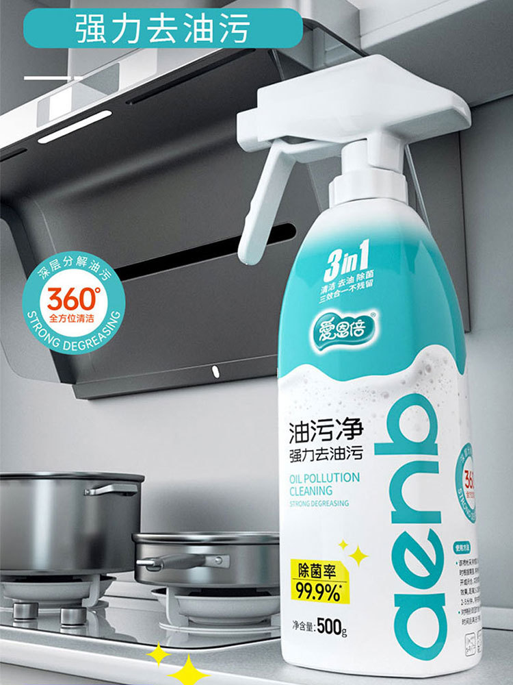 爱恩倍厨房油污清洁剂500ml*5瓶