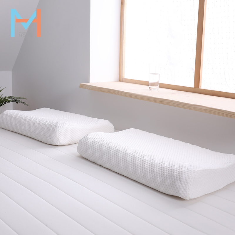 梦洁mh经典按摩乳胶枕-1000g-两只装·白色6971295448645