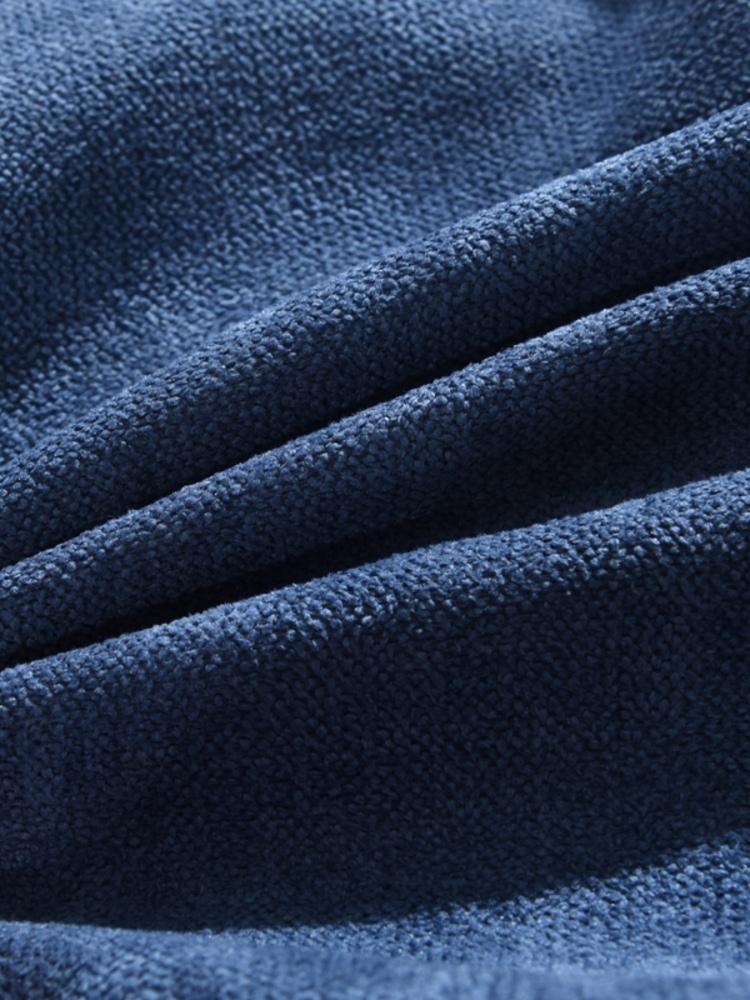 多宝雅糖果色麻绒全荞麦枕头枕芯35*55cm  1只·麻绒-深蓝