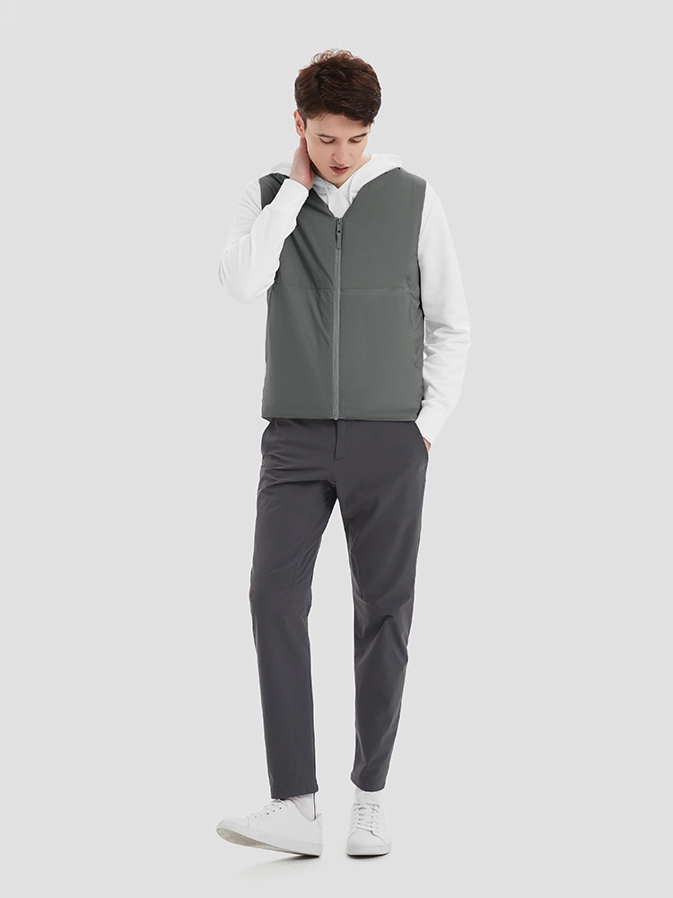 质数/男士棉马甲·鼠尾草叶