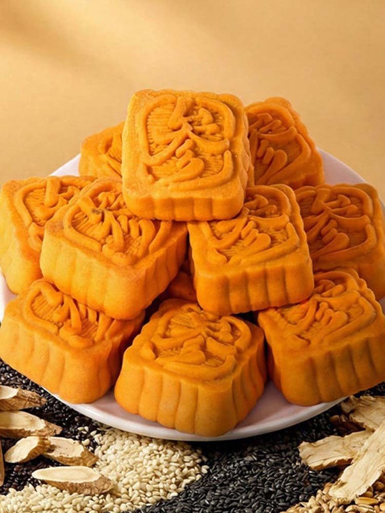 【无糖】全麦黑芝麻糕250克*4盒