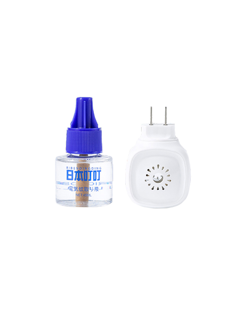 日本叮叮电热蚊香液套装三组（蚊香液45ml*6+加热器*3）