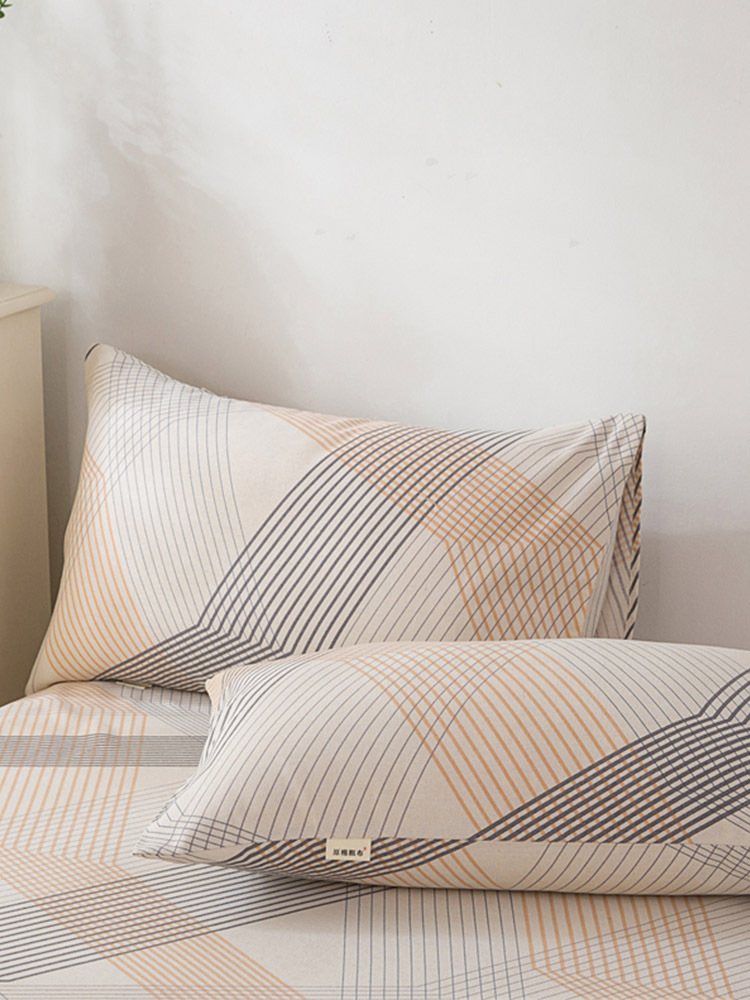 【合众精选】水漫庭 纯棉老粗布三件套230*240cm·艾米